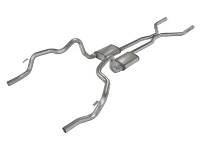 Pypes Turbo Pro Crossmember-Back Exhaust System with H-Pipe (70-74 Camaro)