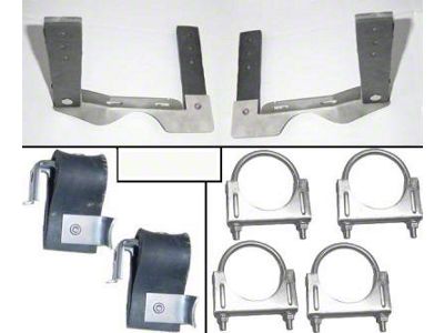 Pypes 2.50-Inch Exhaust Hanger Kit (64-72 GTO)