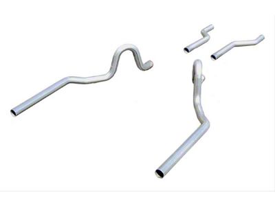 Pypes Crossmember-Back Exhaust System; Valance Exit (70-71 GTO)
