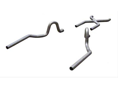 Pypes Crossmember-Back Exhaust System with X-Pipe (70-71 GTO)