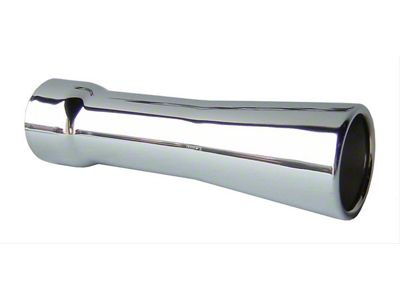 Pypes Trumpet Exhaust Tips; 2.50-Inch; Polished (66-68 GTO)