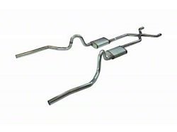 Pypes Turbo Pro Crossmember-Back Exhaust System with X-Pipe and 14-Inch Muffler (70-71 GTO)