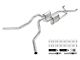 Pypes Turbo Pro Crossmember-Back Exhaust System with X-Pipe; Side Exit (63-66 C10)