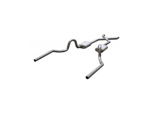 Pypes Crossmember-Back Exhaust System with X-Pipe (64-72 Chevelle)