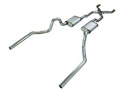 Pypes High Tuck Crossmember-Back Exhaust System with X-Pipe (68-72 Chevelle)