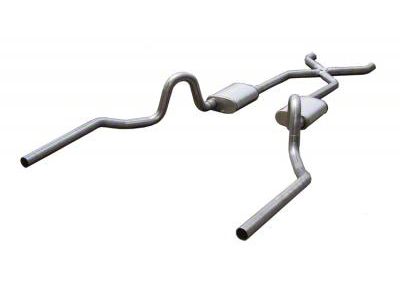 Pypes Race Pro Crossmember-Back Exhaust System with X-Pipe (64-72 Chevelle)