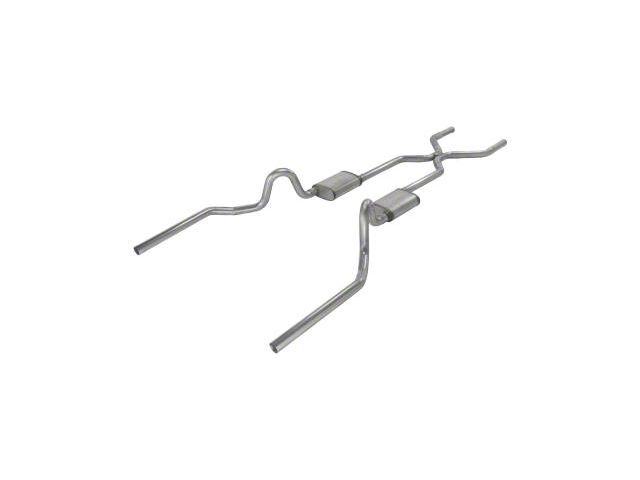 Pypes Street Pro Crossmember-Back Exhaust System with H-Pipe (64-72 Chevelle)
