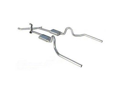 Pypes Street Pro Crossmember-Back Exhaust System with X-Change X-Pipe (64-72 Chevelle)
