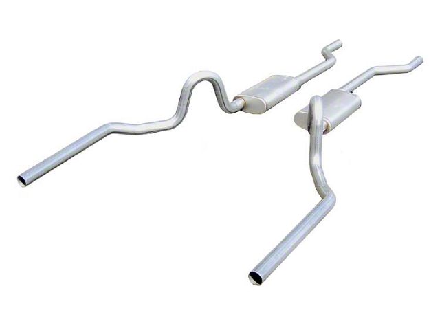 Pypes Turbo Pro Crossmember-Back Exhaust System with 14-Inch Muffler (64-72 Chevelle)