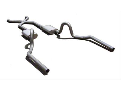 Pypes Violator Crossmember-Back Exhaust System with X-Pipe (64-72 Chevelle)