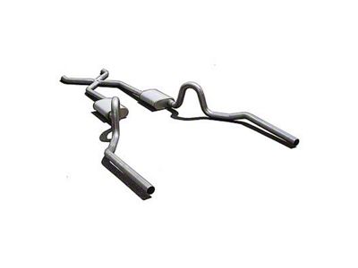 Pypes Violator Crossmember-Back Exhaust System with X-Pipe (64-72 Chevelle)