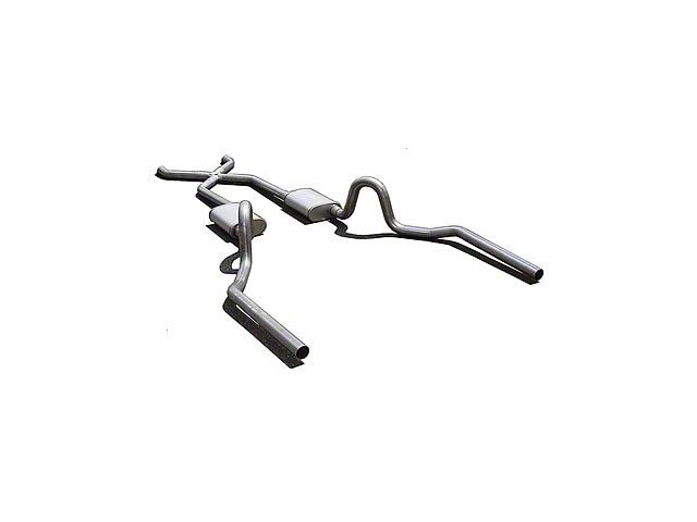 Pypes Violator Crossmember-Back Exhaust System with X-Pipe (64-72 Chevelle)