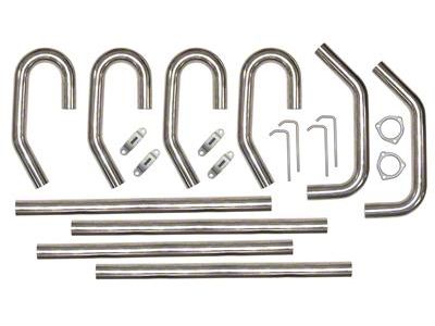 Pypes 2.50-Inch Universal Builder Exhaust Pipe Kit (Universal; Some Adaptation May Be Required)