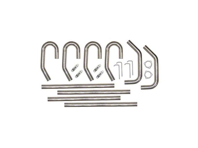 Pypes 2.50-Inch Universal Builder Exhaust Pipe Kit (Universal; Some Adaptation May Be Required)