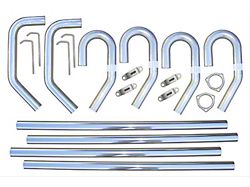 Pypes 3-Inch Universal Builder Exhaust Pipe Kit (Universal; Some Adaptation May Be Required)