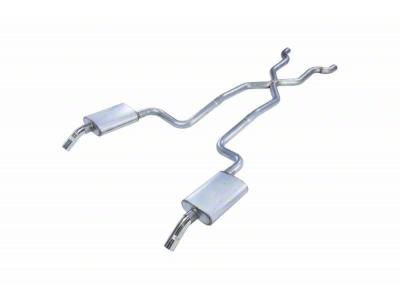 Pypes Crossmember-Back Exhaust System with X-Pipe (1974 Corvette C3)