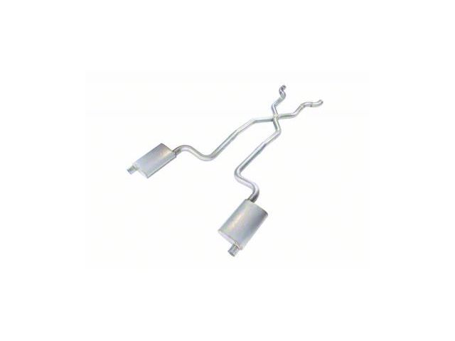 Pypes Crossmember-Back Exhaust System with X-Pipe (68-73 Corvette C3)