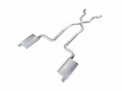 Pypes Crossmember-Back Exhaust System with X-Pipe (68-73 Corvette C3)