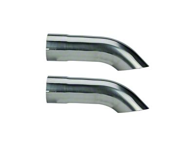 Pypes Downturn Exhaust Tips (Fits 3-Inch Tailpipe)