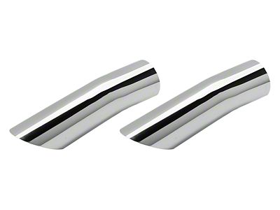 Pypes Exhaust Tips; 2.50-Inch; Polished (68-69 Corvette C3)