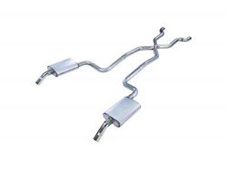 Pypes Race Pro Crossmember-Back Exhaust System with X-Pipe (1974 Corvette C3)