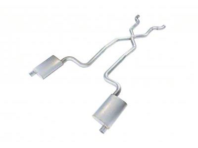 Pypes Race Pro Crossmember-Back Exhaust System with X-Pipe (68-73 Corvette C3)
