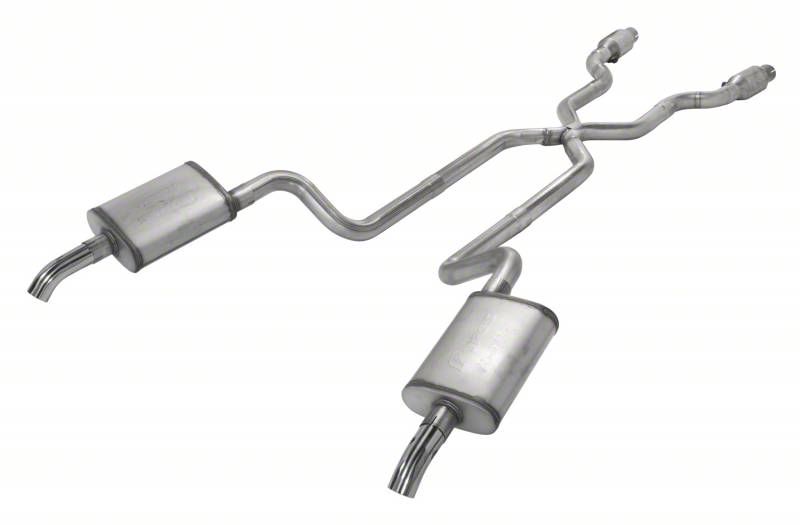 Pypes Crossmember Back Exhaust SCC910SE - 75-80 Corvette C3