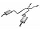 Pypes Street Pro Crossmember-Back Exhaust System with Catalytic Converters and X-Pipe (75-80 Corvette C3)