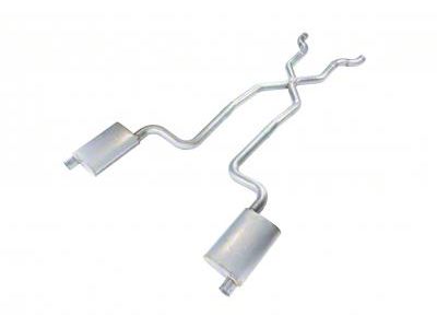 Pypes Street Pro Crossmember-Back Exhaust System with X-Pipe (68-73 Corvette C3)