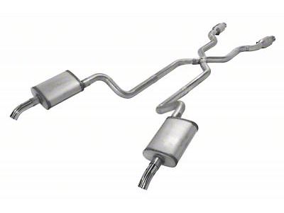 Pypes Crossmember Back Exhaust SCC910SE - 75-80 Corvette C3