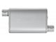 Pypes Turbo Pro Offset/Offset Muffler; 2.50-Inch Inlet/2.50-Inch Outlet (Universal; Some Adaptation May Be Required)