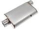 Pypes Dual Exhaust System, 2.5, Street Pro Mufflers, Crossmember Back W/X-Pipe, 1955-1957
