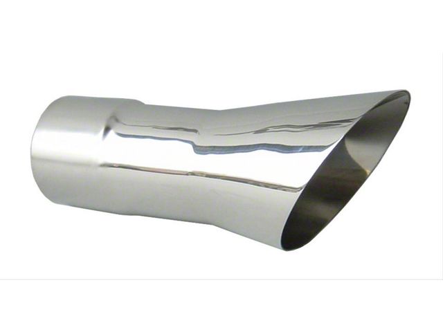 Pypes Trumpet Exhaust Tips; 2.50-Inch; Polished (68-72 442)