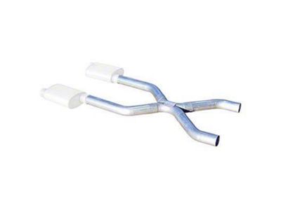 Pypes 3.50-Inch Universal X-Pipe Crossover Kit (67-81 Firebird)