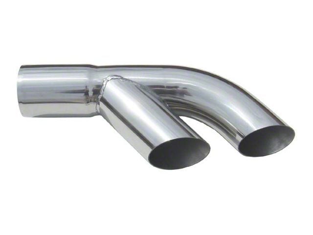 Pypes Exhaust Splitter Tip; 3-Inch; Polished (76-81 Firebird)