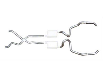 Pypes Converter-Back Exhaust System with X-Pipe (94-96 Caprice)