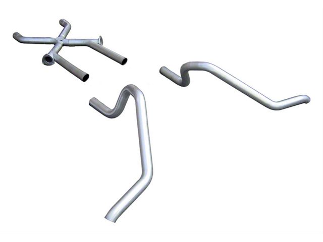Pypes Crossmember-Back EX-Change Xhaust System with X-Change X-Pipe; Side EX-Change Xit (65-69 Biscayne; 65-70 Impala)