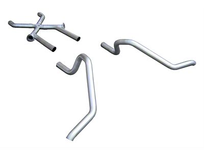 Pypes Crossmember-Back EX-Change Xhaust System with X-Change X-Pipe; Side EX-Change Xit (65-69 Biscayne; 65-70 Impala)