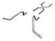 Pypes Crossmember-Back Exhaust System with X-Pipe; Side Exit (65-69 Biscayne; 65-70 Impala)