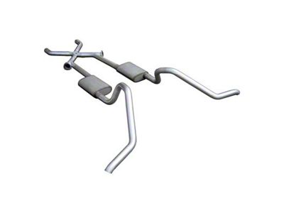 Pypes Race Pro Crossmember-Back EX-Change Xhaust System with X-Change X-Pipe; Side EX-Change Xit (65-69 Biscayne; 65-70 Impala)