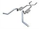 Pypes Turbo Pro Crossmember-Back Exhaust System with X-Pipe; Side Exit (65-69 Biscayne; 65-70 Impala)