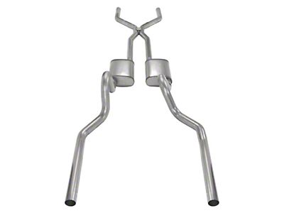 Pypes H-Pipe Crossmember Back Exhaust 65-70 Chevy B-Body