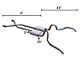Pypes Violator Crossmember-Back Hybrid Exhaust System with X-Pipe (62-67 Chevy II)