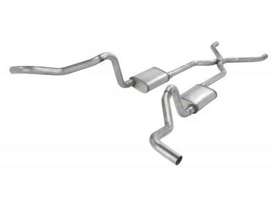 Pypes Race Pro Crossmember-Back Exhaust System with H-Pipe (55-57 V8 150 Wagon, 210 Wagon, Bel Air Wagon, Nomad)