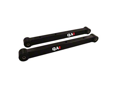 QA1 Boxed Rear Lower Trailing Arms; 5/8-Inch Extended (78-96 Caprice, Impala)