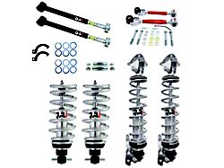 QA1 Level 1 Big Wheel Handling Kit with Single Adjustable Shocks (77-90 Caprice, Impala)