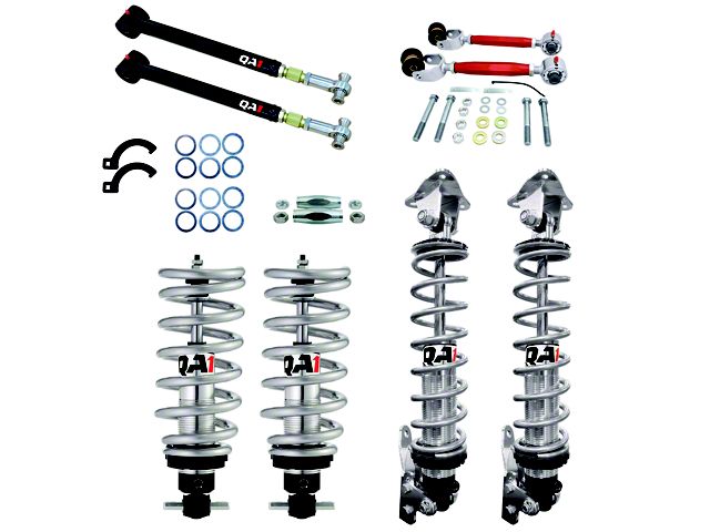 QA1 Level 1 Big Wheel Handling Kit with Single Adjustable Shocks (77-90 Caprice, Impala)