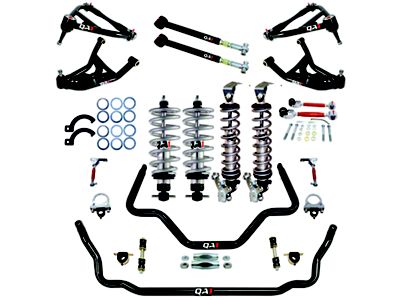 QA1 Level 2 Big Wheel Handling Kit with Double Adjustable Shocks (71-76 Caprice, Impala)