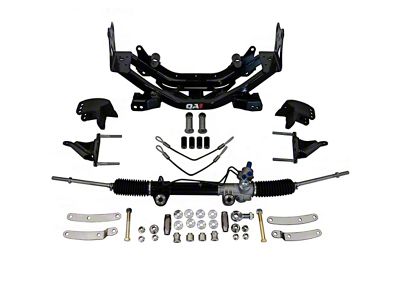 QA1 Double Adjustable Rear Drop Kit; 2 to 3-Inch (63-72 C10)