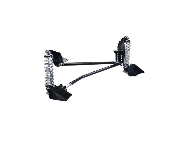 QA1 Double Adjustable Rear Coil-Over Conversion Kit; 170 lb./in. Spring Rate (63-72 C10 w/ Stock Arms)